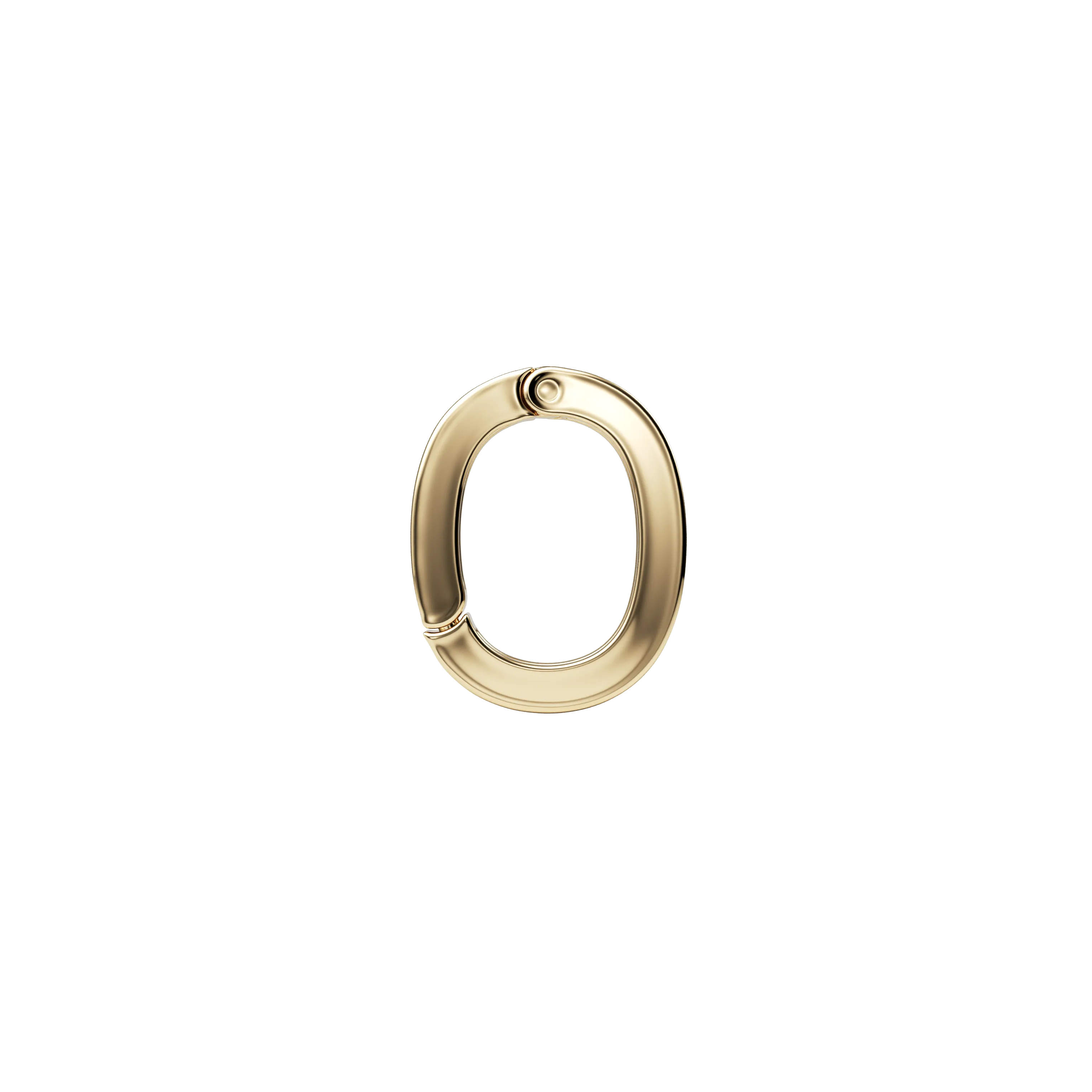 10k Circle Charm Connector