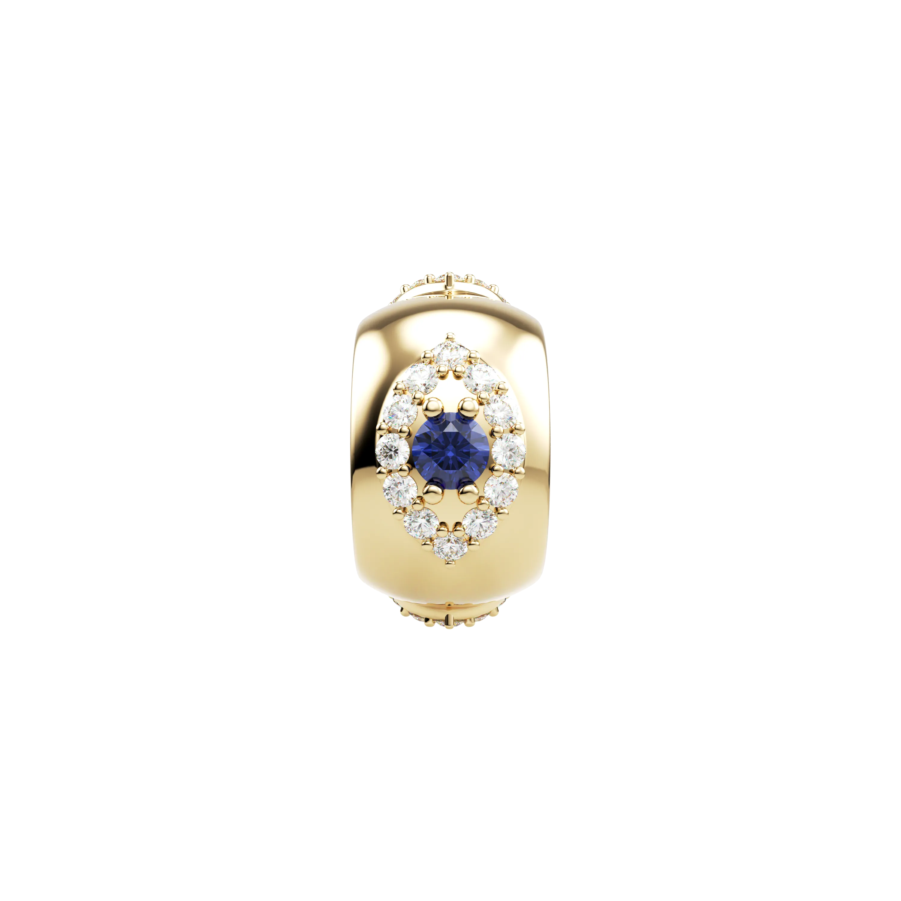 10K Eye Slider Bead Charms