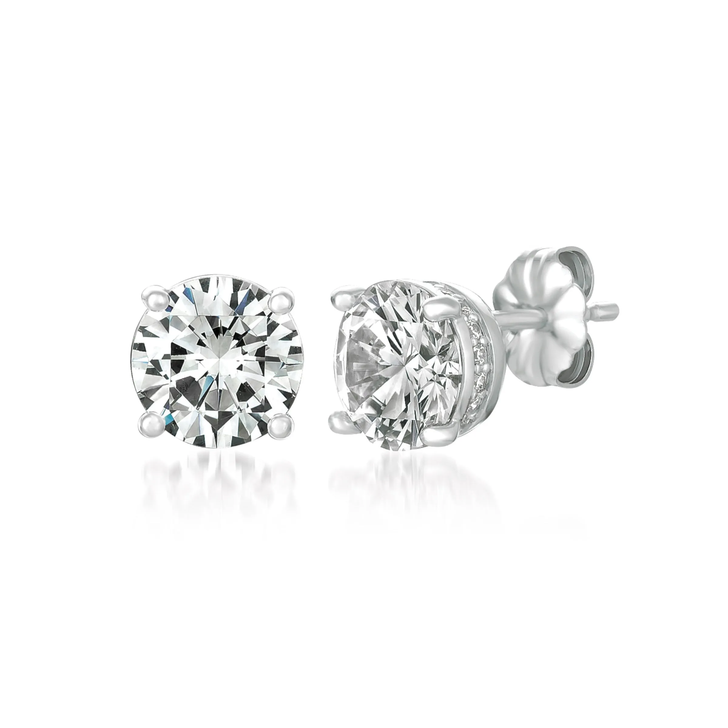 1.5ct Royal Brilliant Cut Stud Earrings Finished in Platinum
