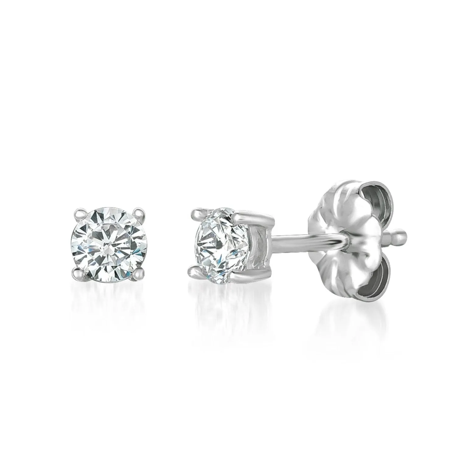 .25ct Brilliant Stud Earrings Finished in Platinum