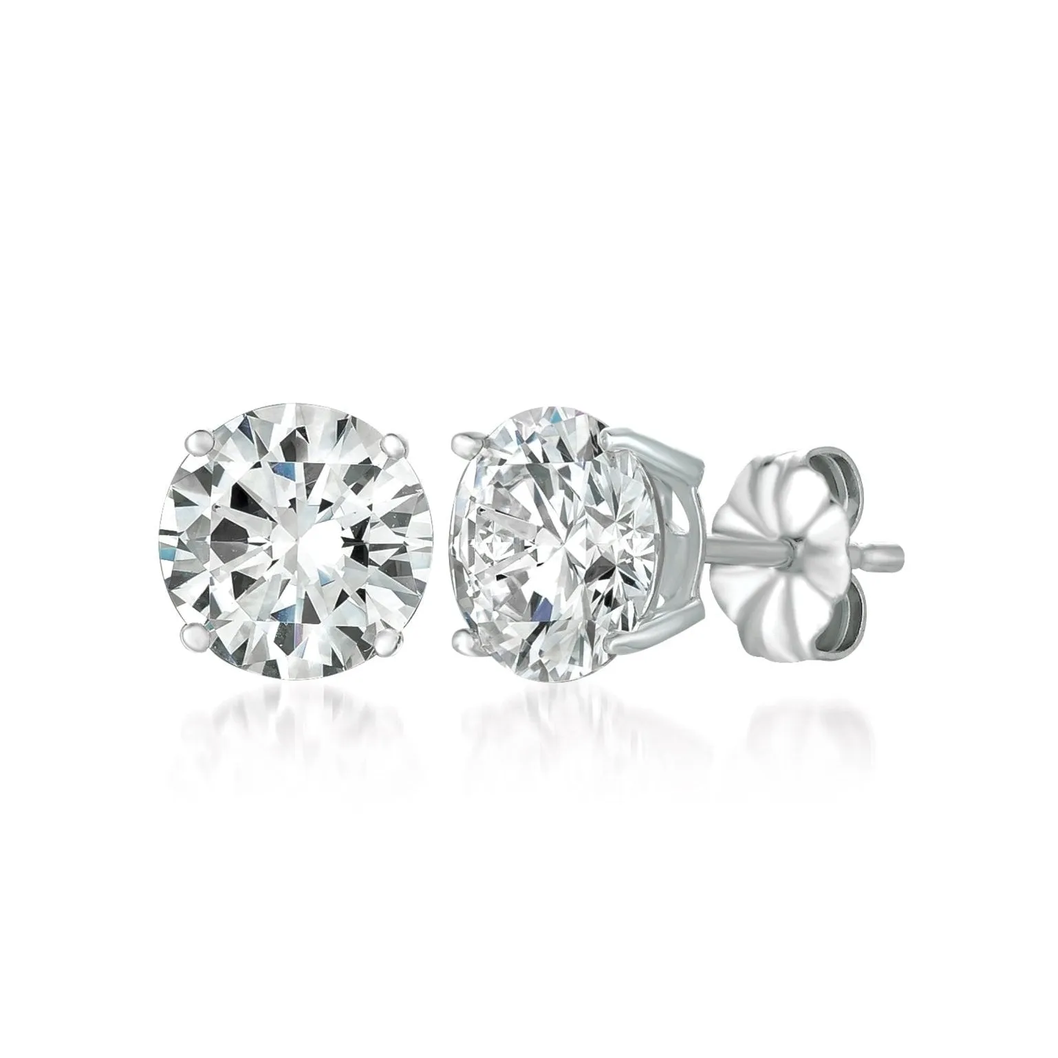 2ct Brilliant Stud Earrings in Platinum
