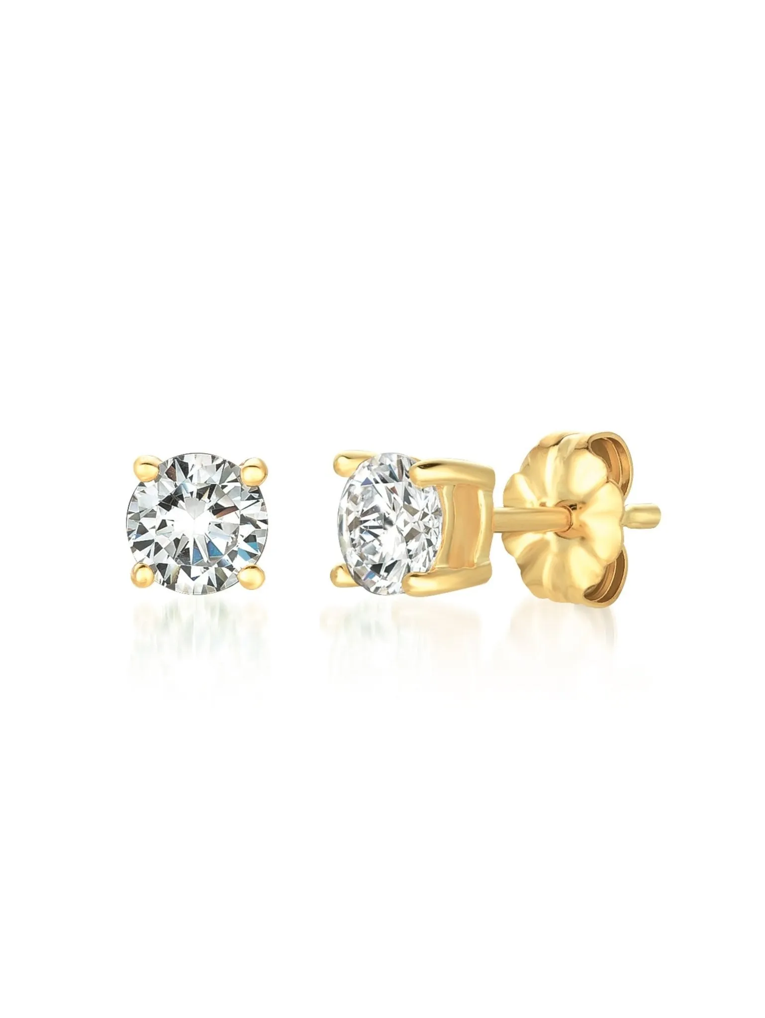 .50ct Brilliant Stud Earrings in Gold