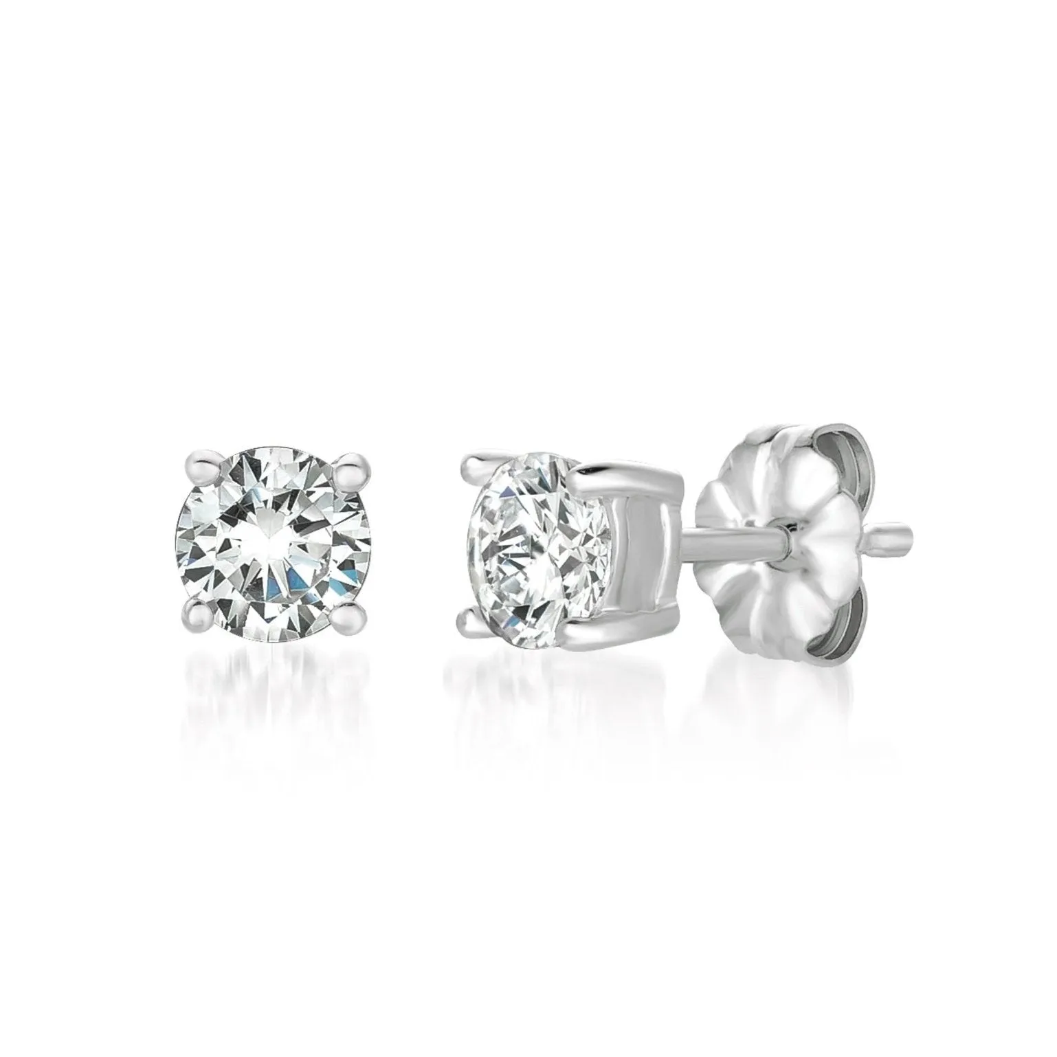 .50ct Brilliant Stud Earrings in Platinum