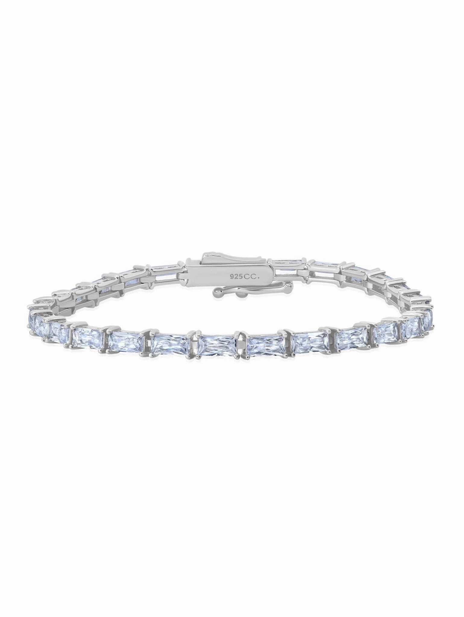 Baguette Cut Tennis Bracelet