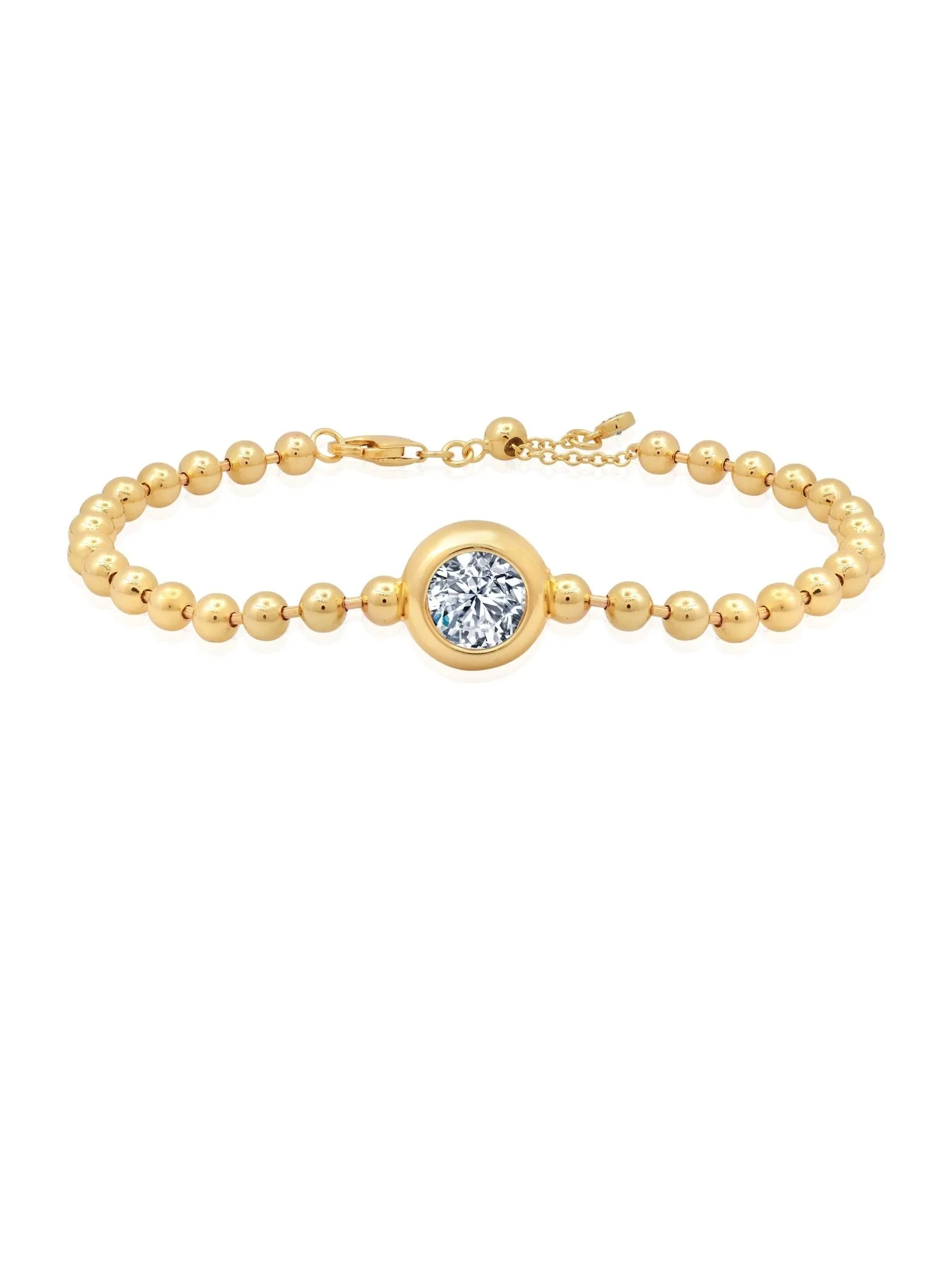 BBY Solitaire Bracelet in Gold