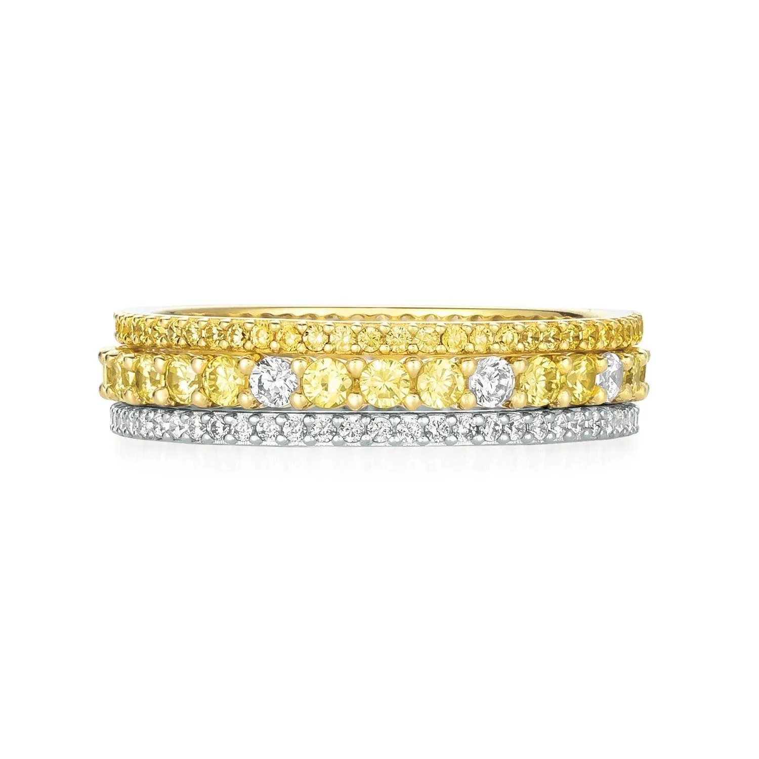 Canary and Clear stunning stacks set