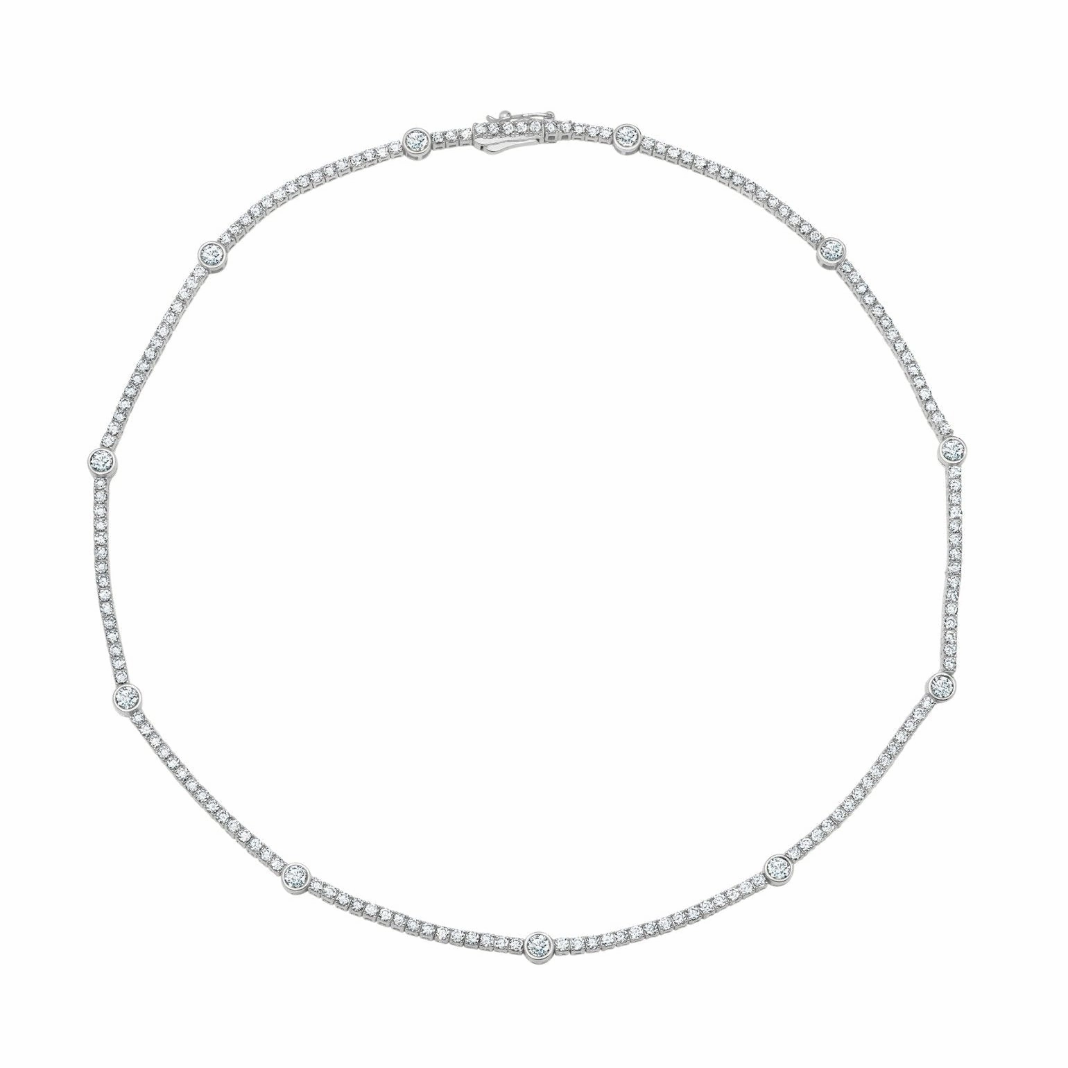 Celestial Necklace in Platinum