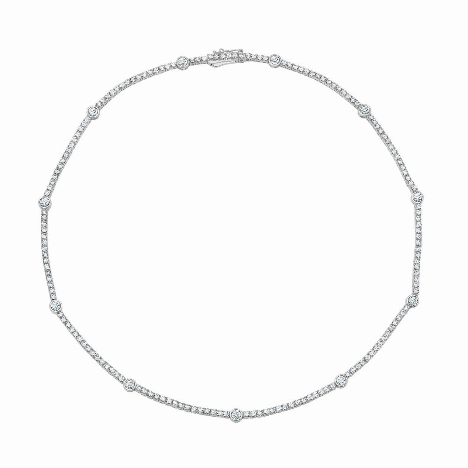 Celestial Necklace in Platinum