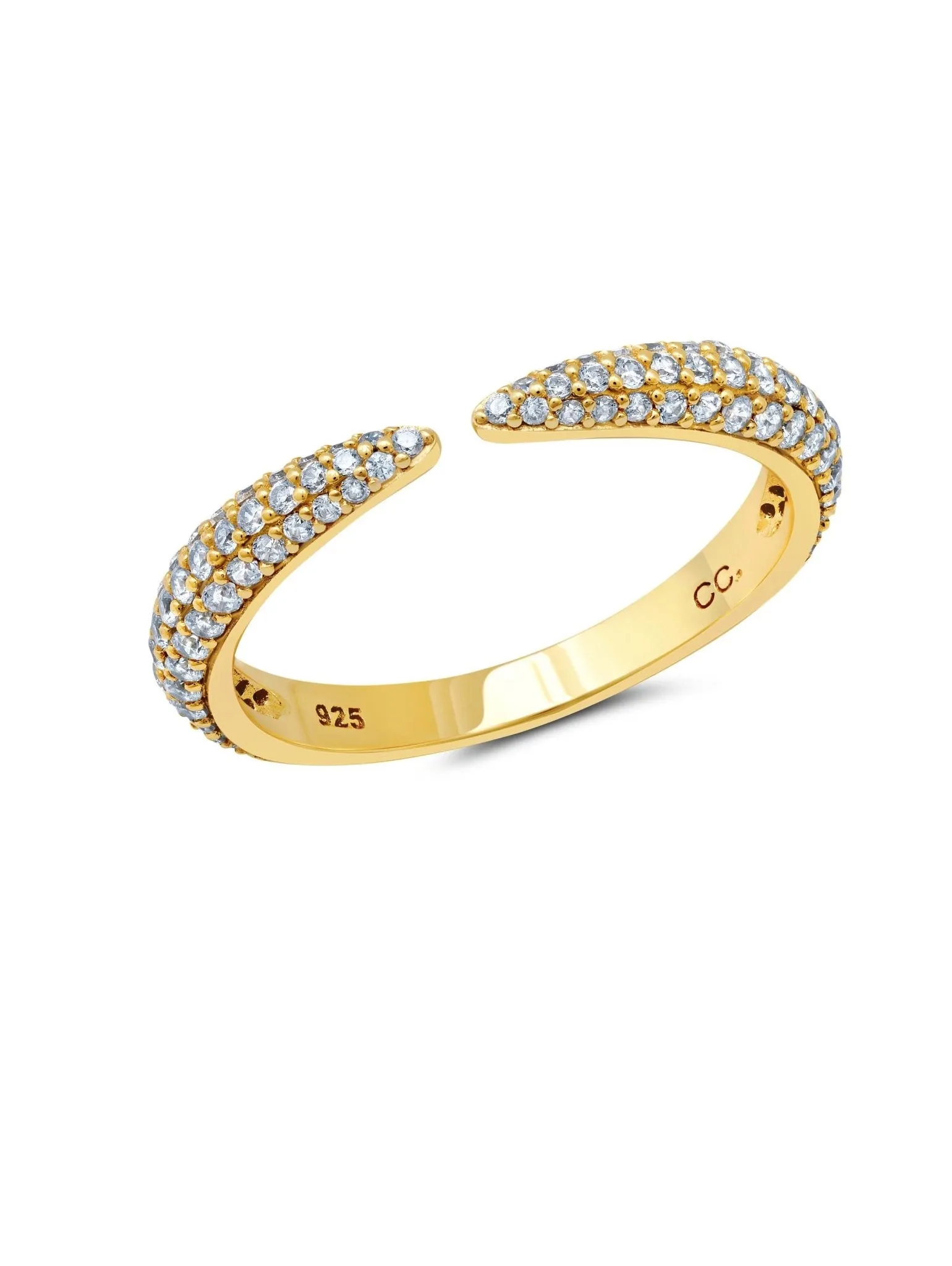 Chamonix Open Ring in Gold