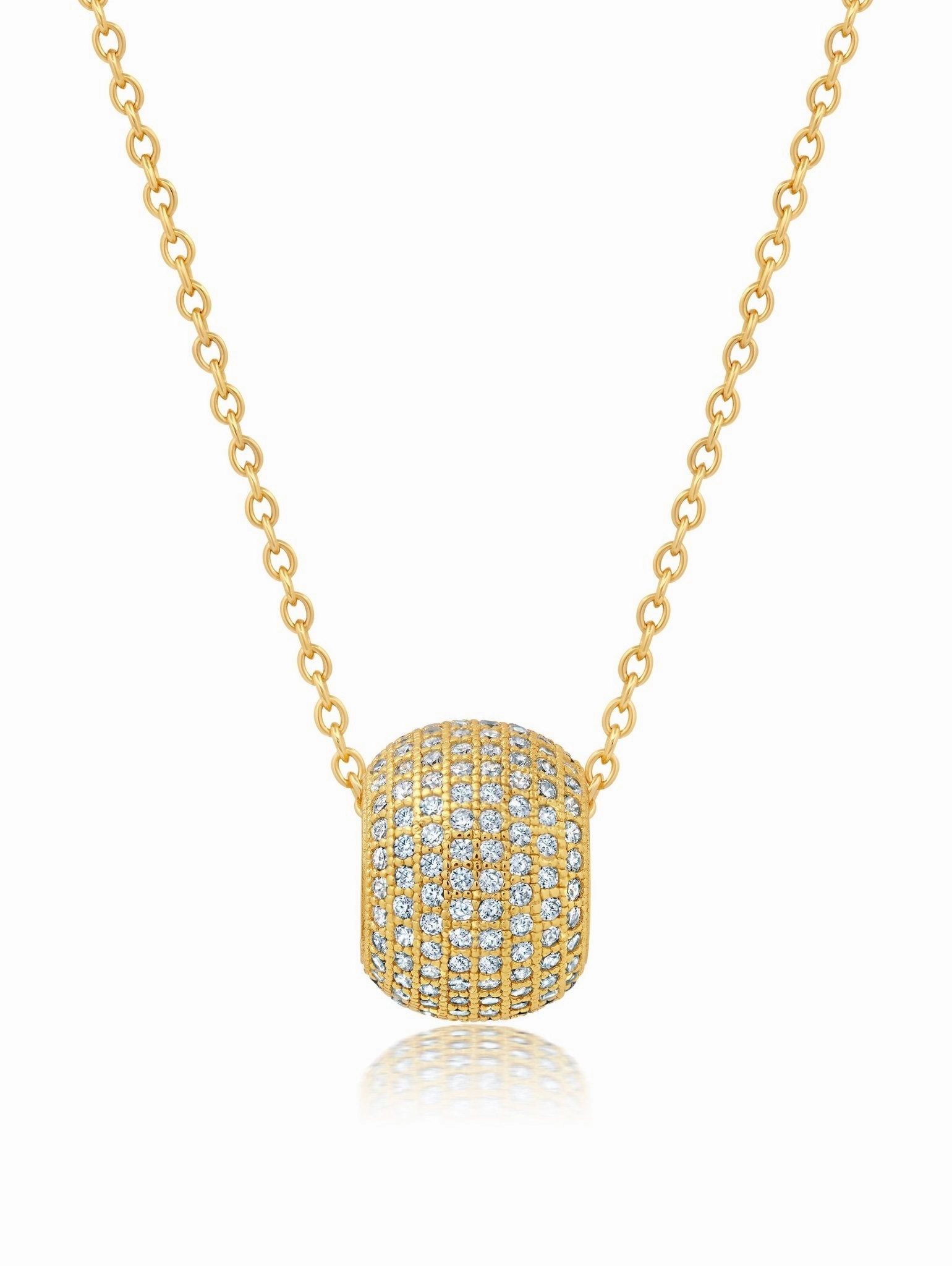 Chamonix Rolling Pendant in Gold