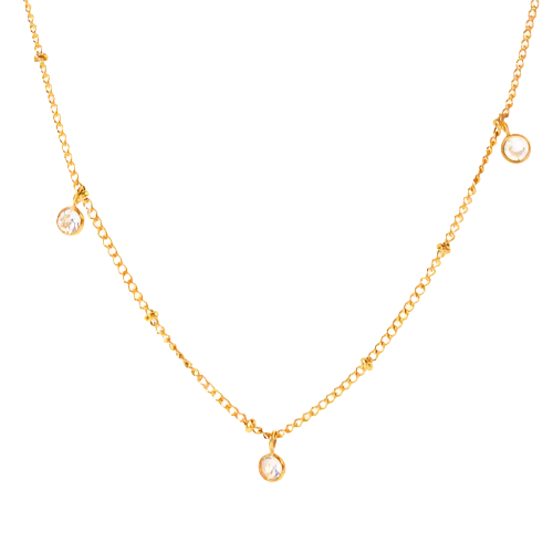 Champagne Charm Necklace
