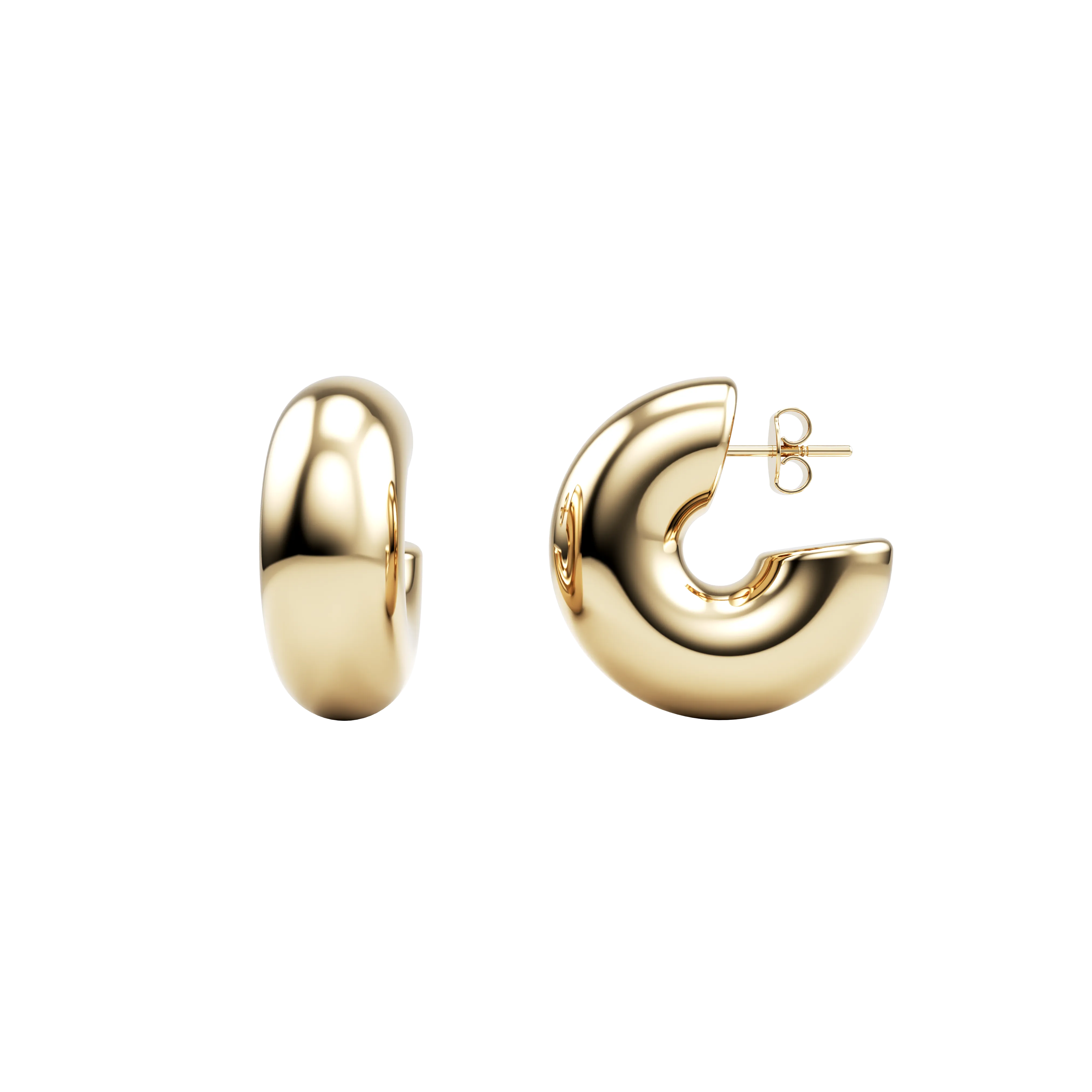 Chunky Bubble Hoops