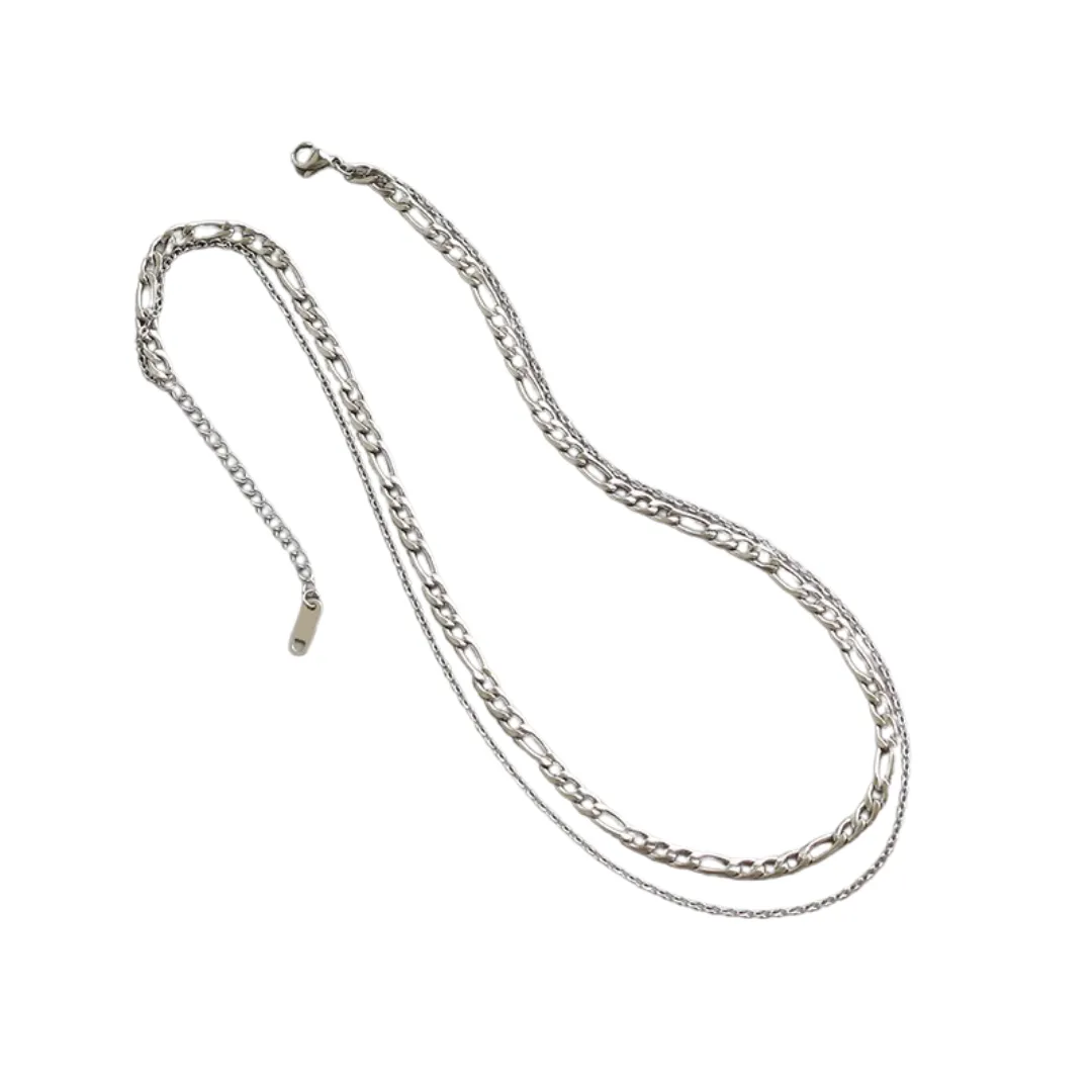 Classic Double Chain Necklace