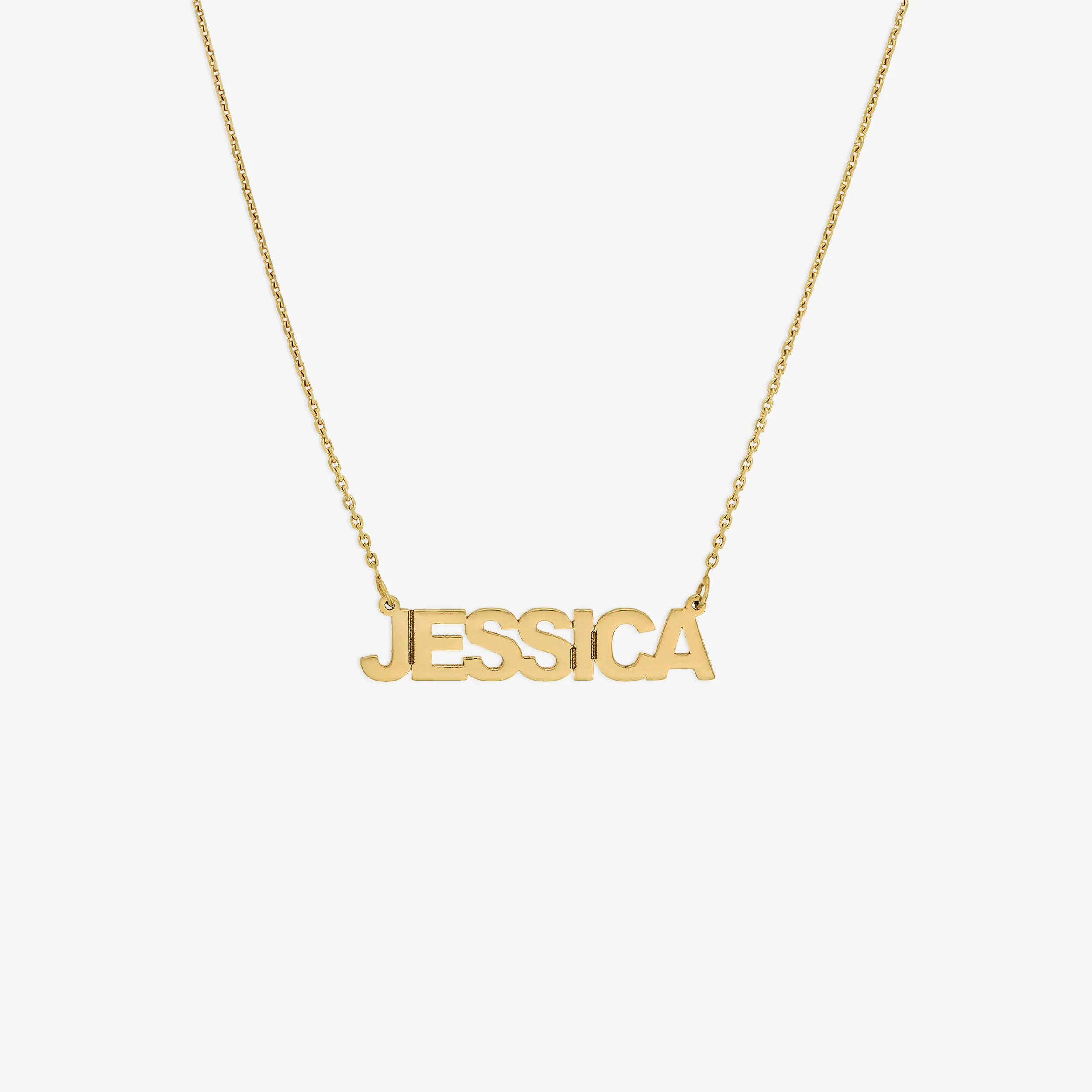 Custom Nameplate Necklace