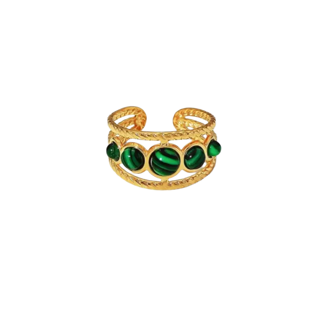 Emerald Green Ring