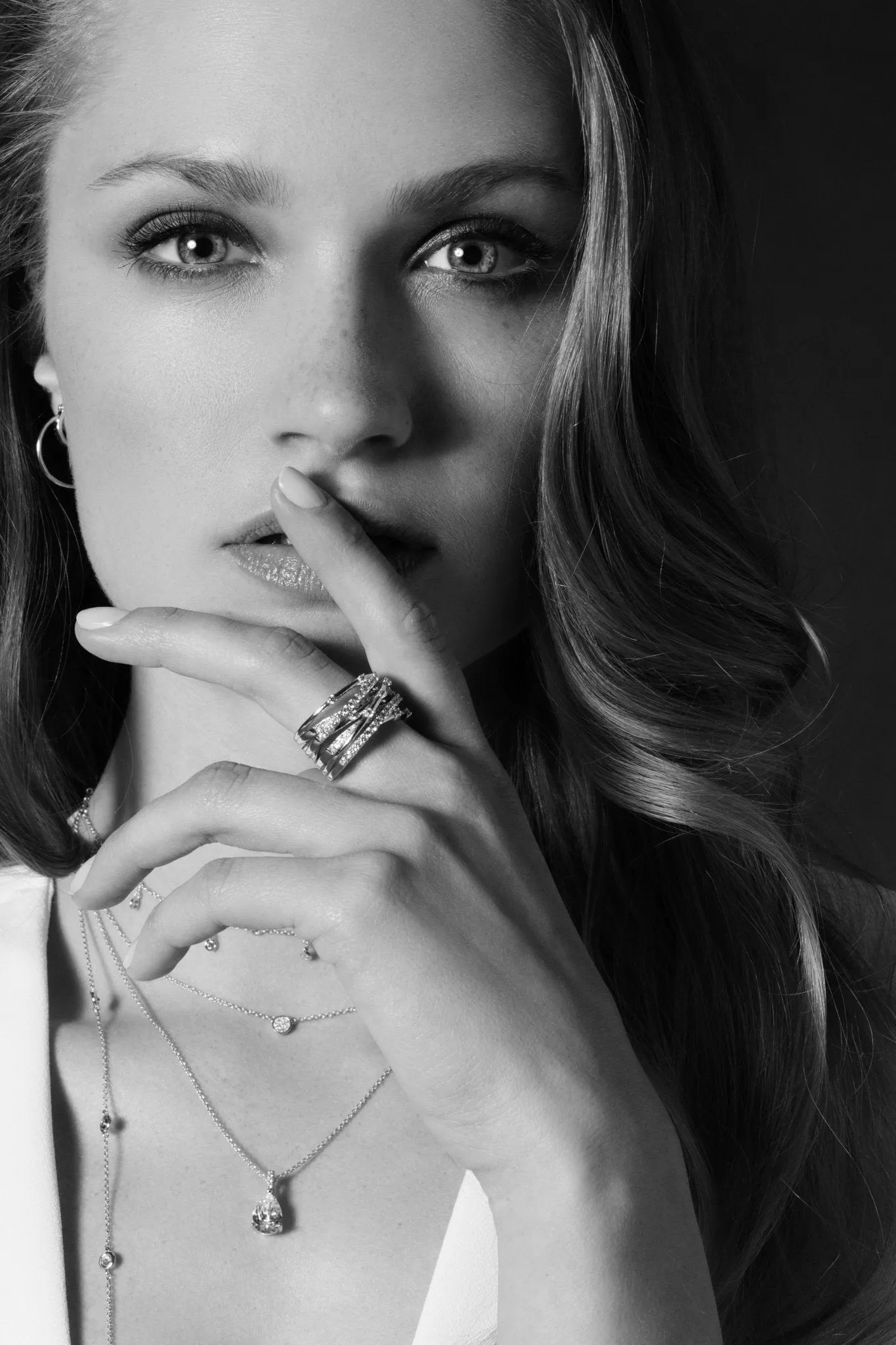 Entwined Ring Finished in Pure Platinum