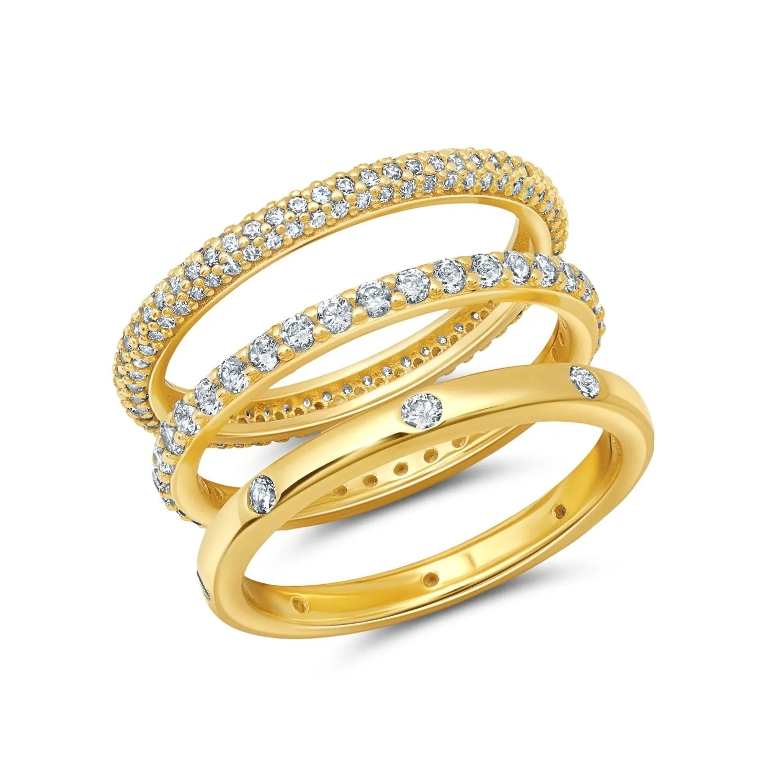 Eternal Stacking Ring in Gold