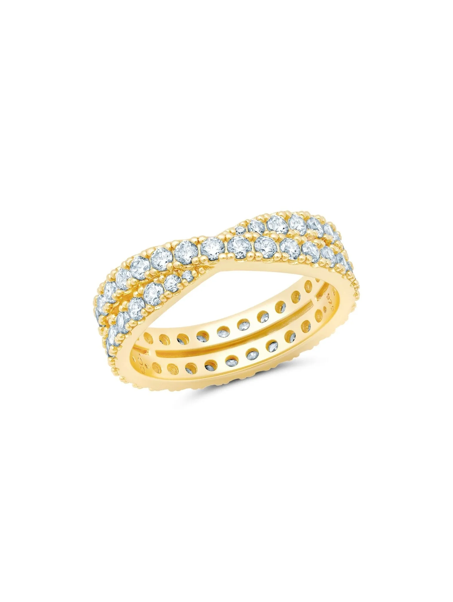 Grace Eternity Band Finished in Gold