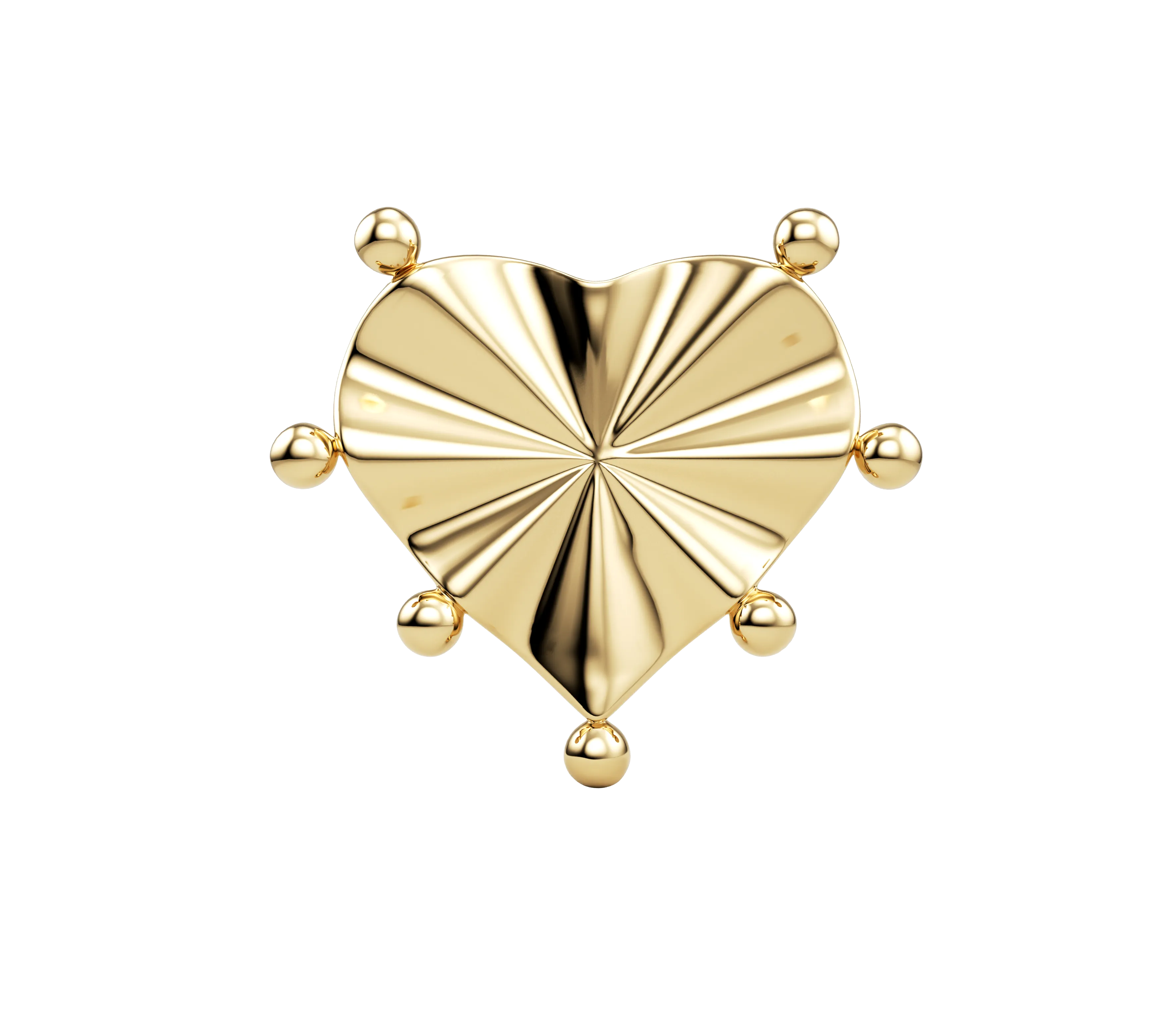 Heart Burst Earrings