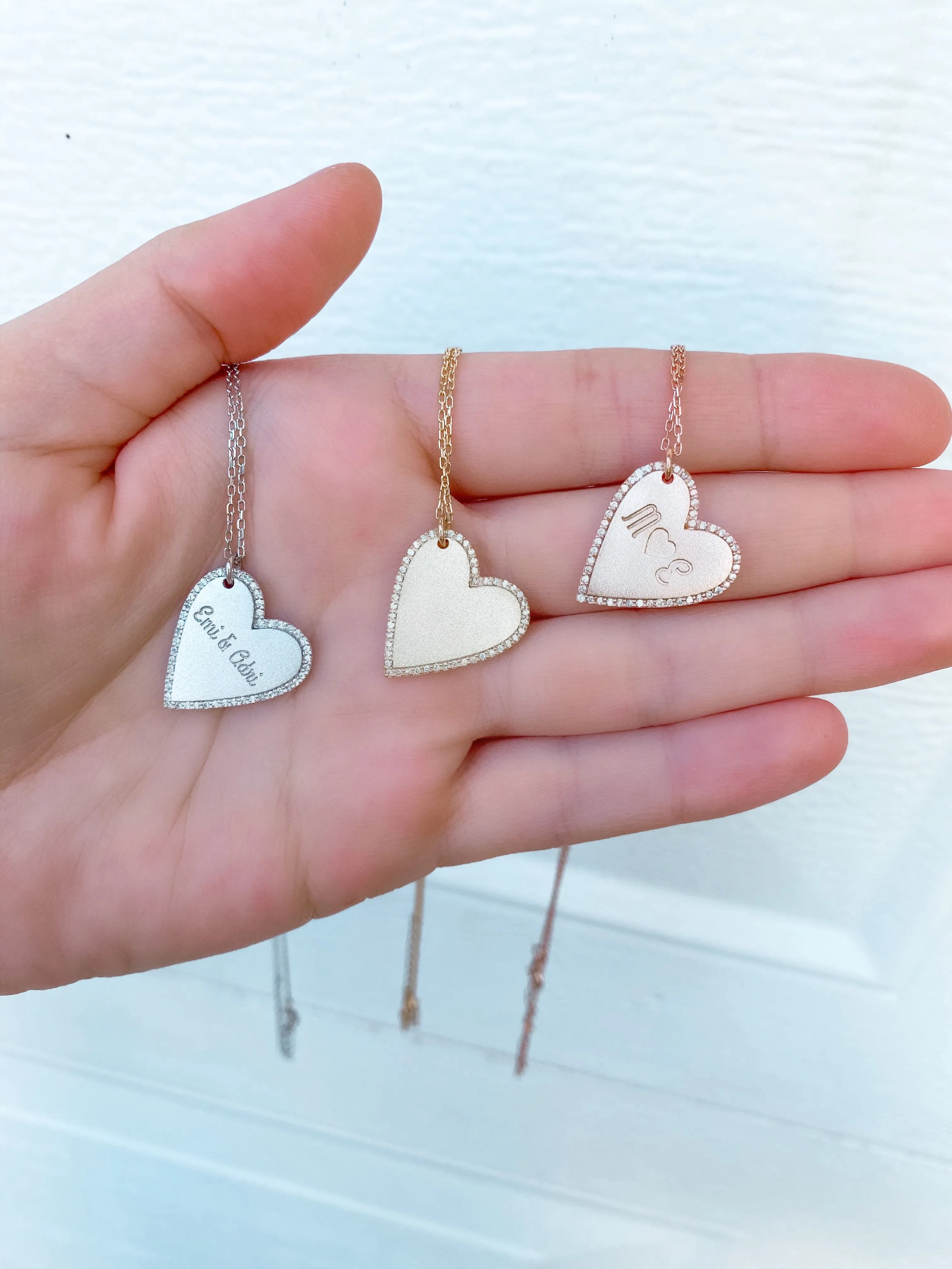 Heart Engrave Necklace