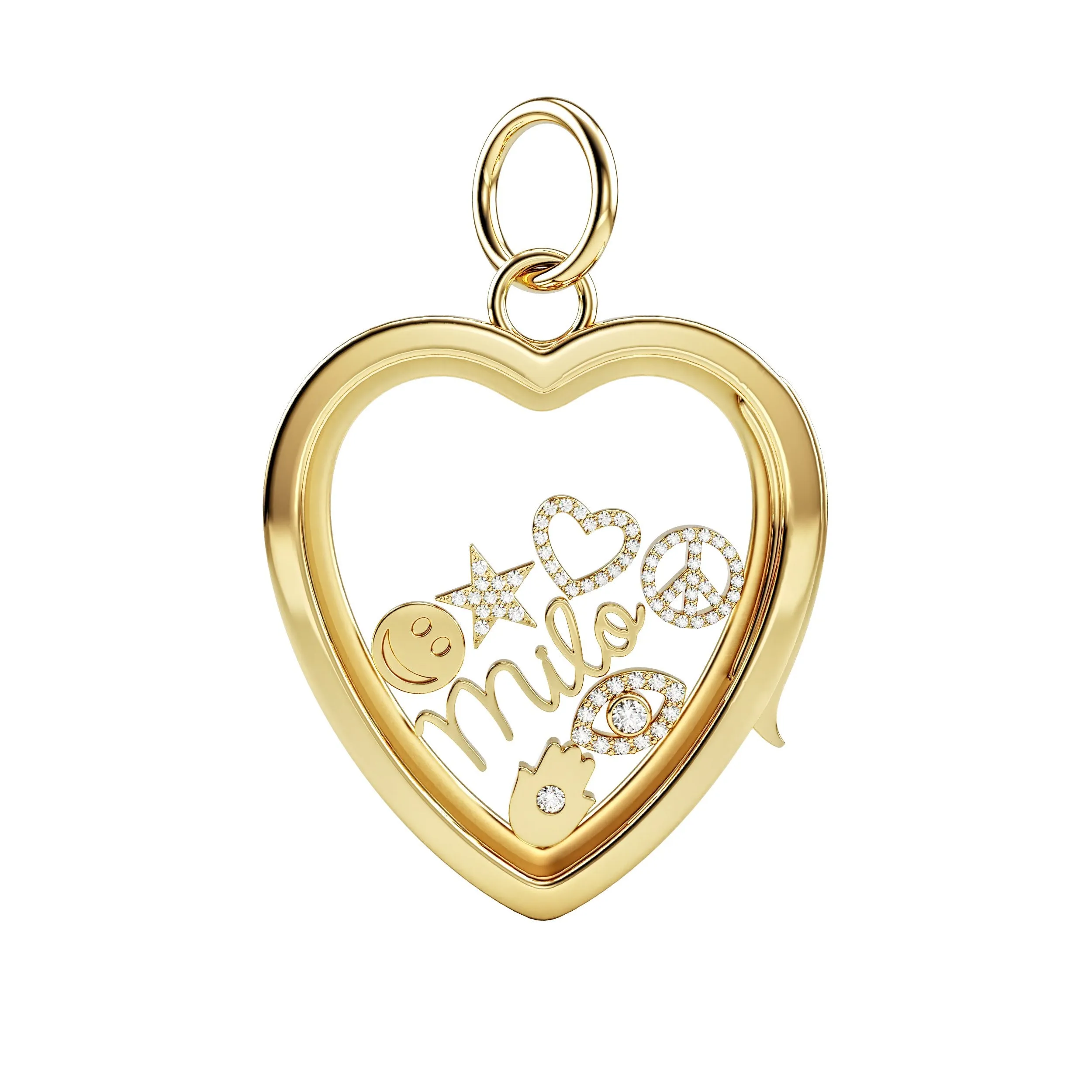 Heart Floating Lockets- Limited Edition