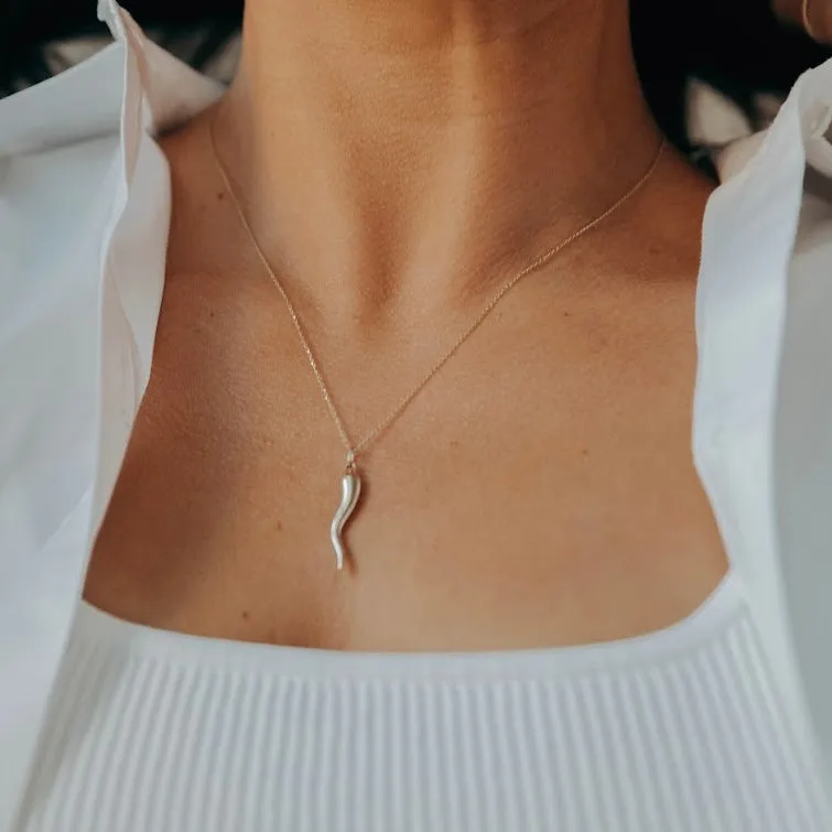 Italian Horn Pendant