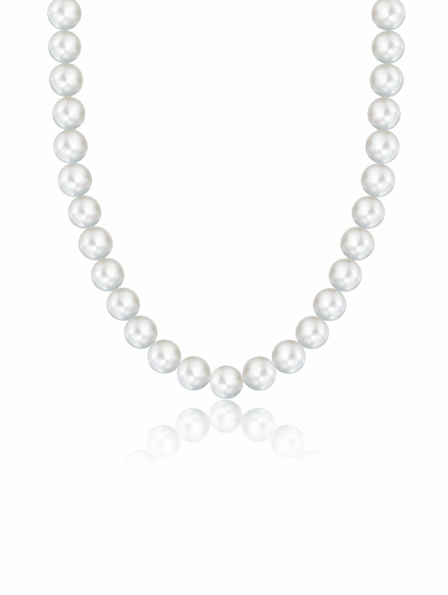 Large White Pearl Necklace