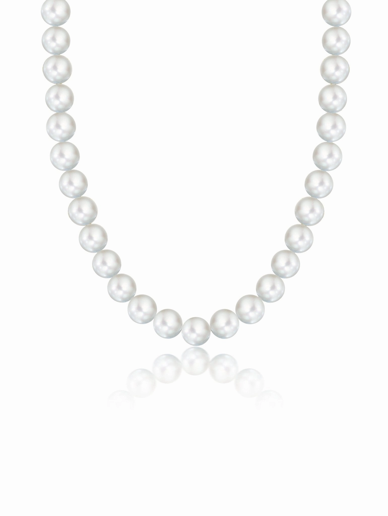 Large White Pearl Necklace