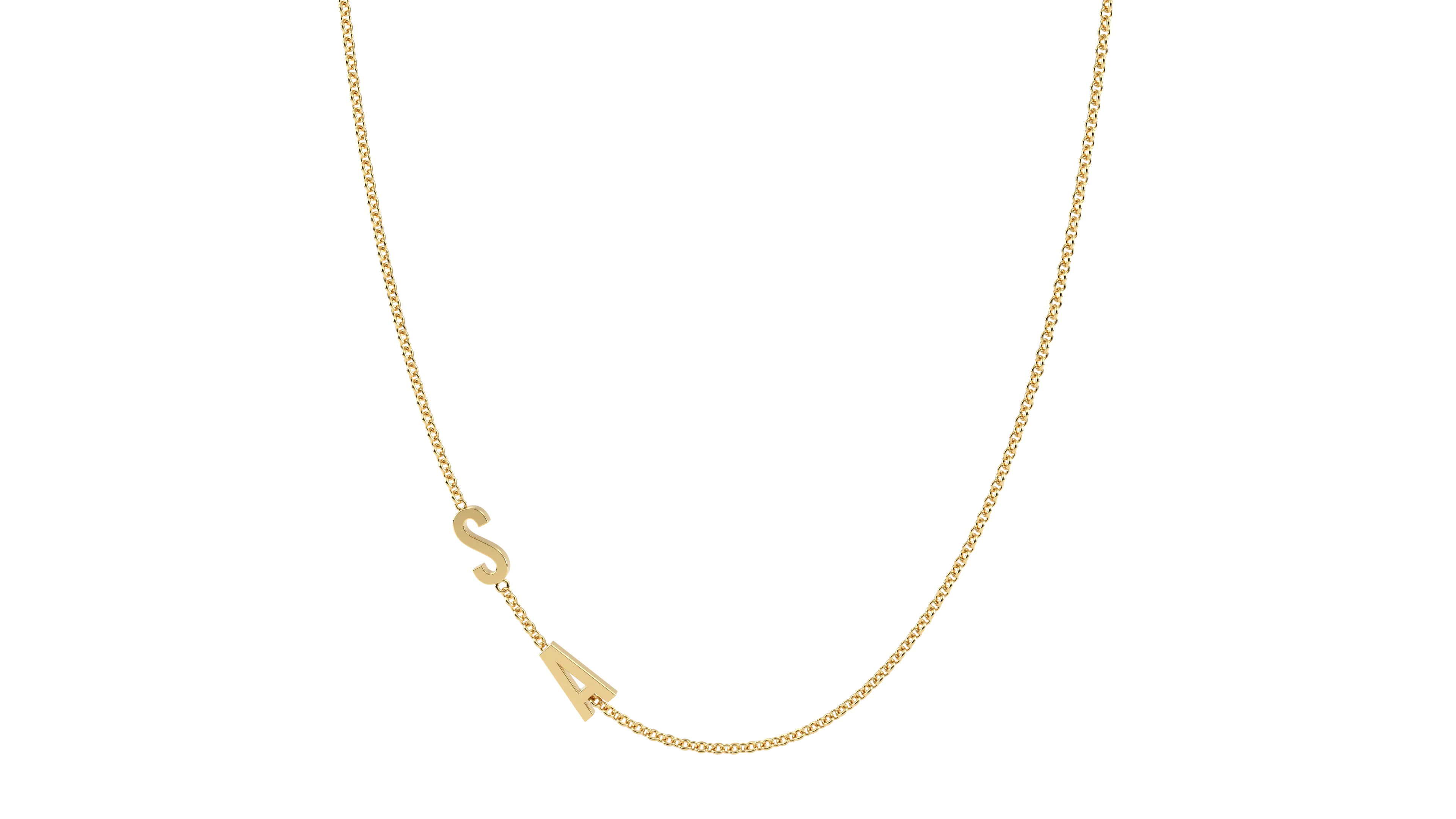 Multi Initial Necklace