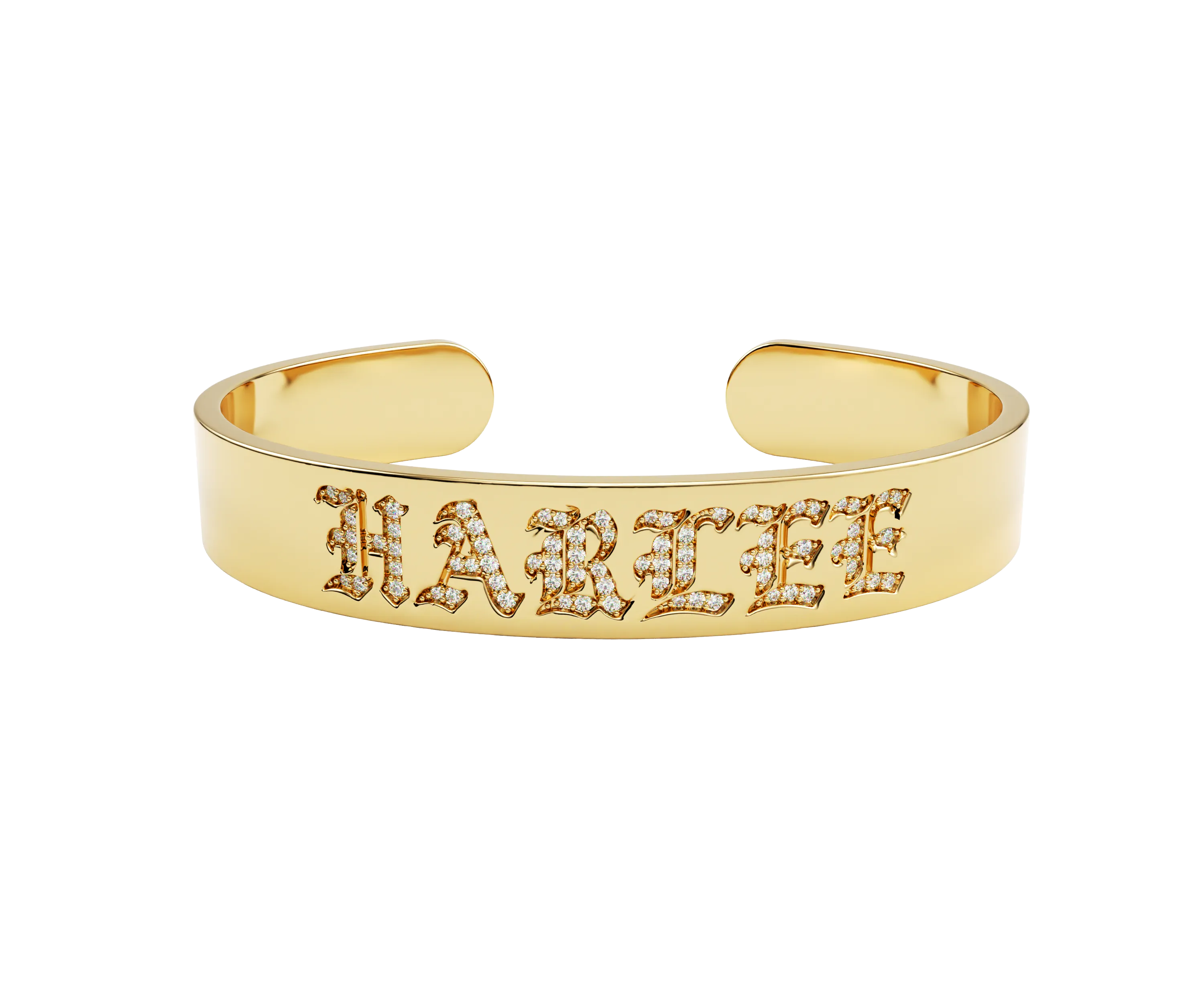 Old English Personalized Cuff