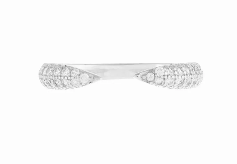 Pave Claw Ring