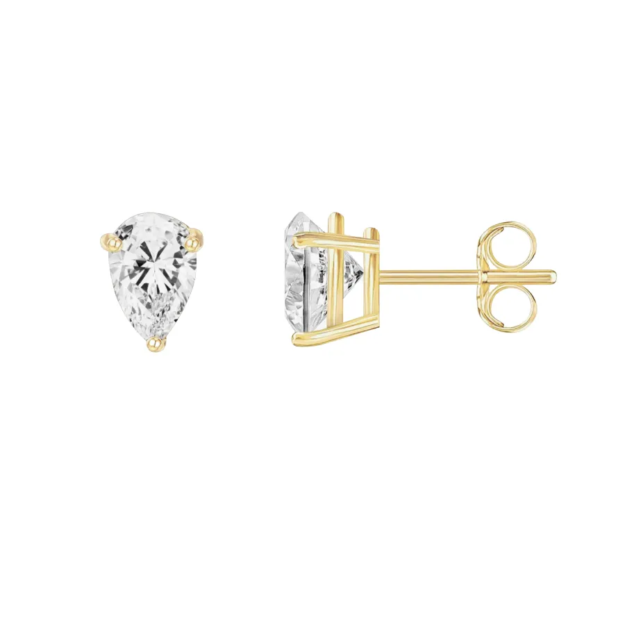 Pear Shape Studs