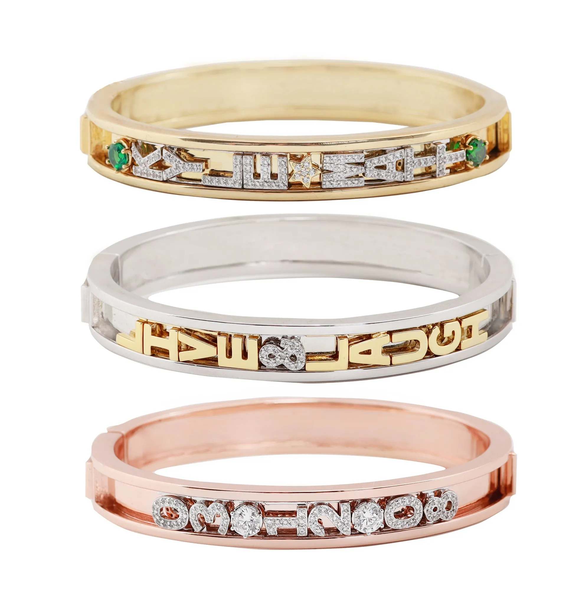 Personalized Charm Bangle