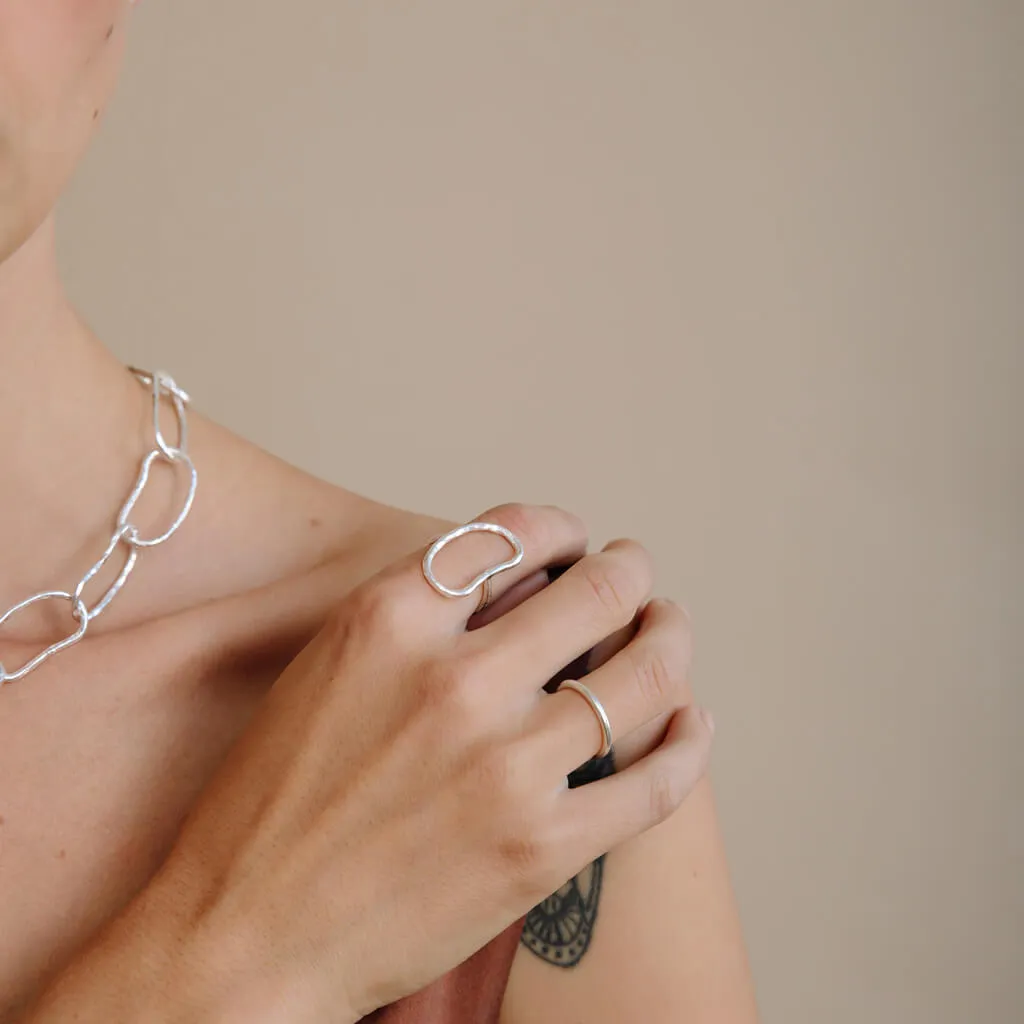 Pool Ring - Sterling Silver