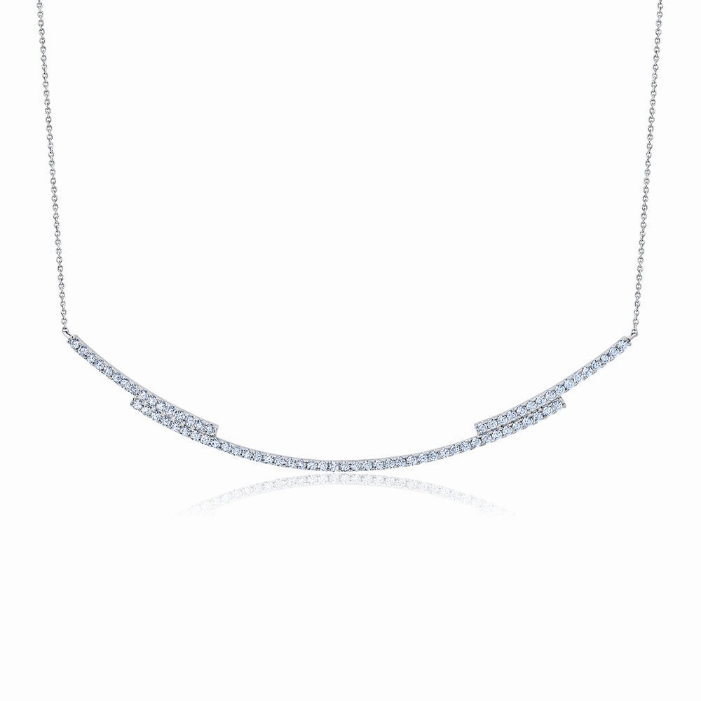 Regal Necklace in Platinum