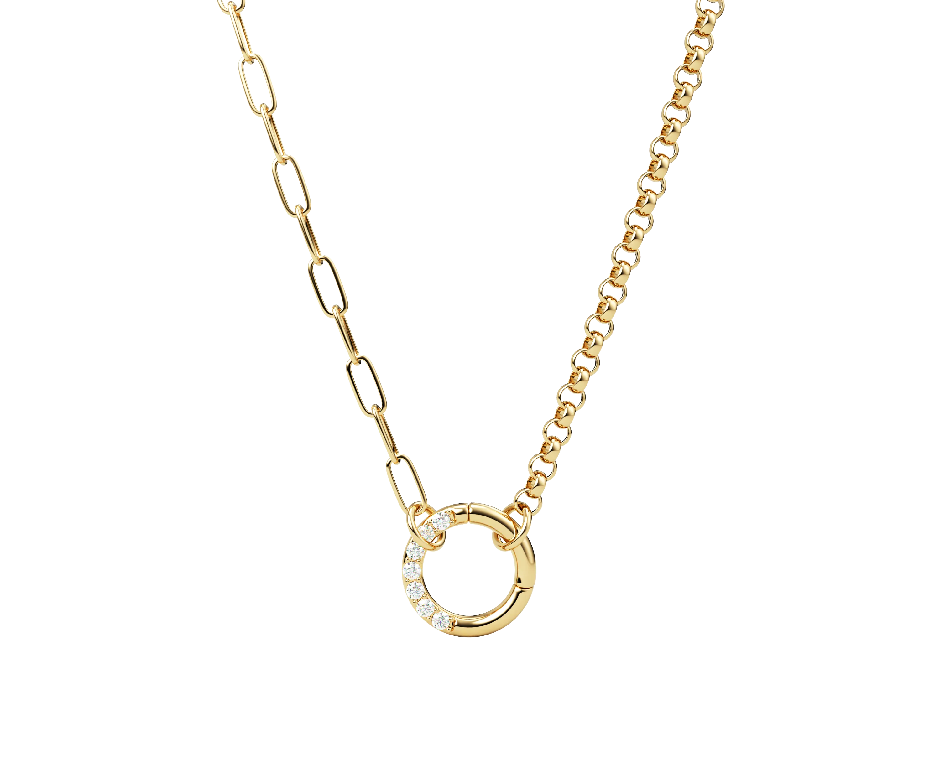 Rollo and Paperclip Chain with Connector