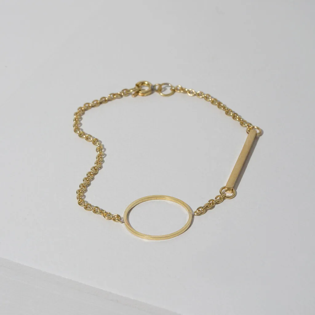 SALE - Embrace Link Bracelet - Brass
