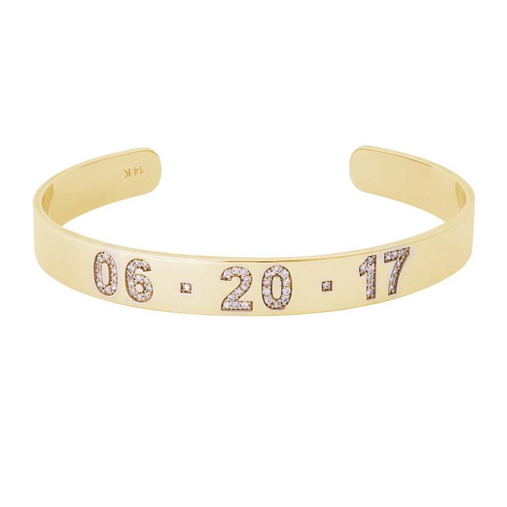 Skinny Personalized Cuff