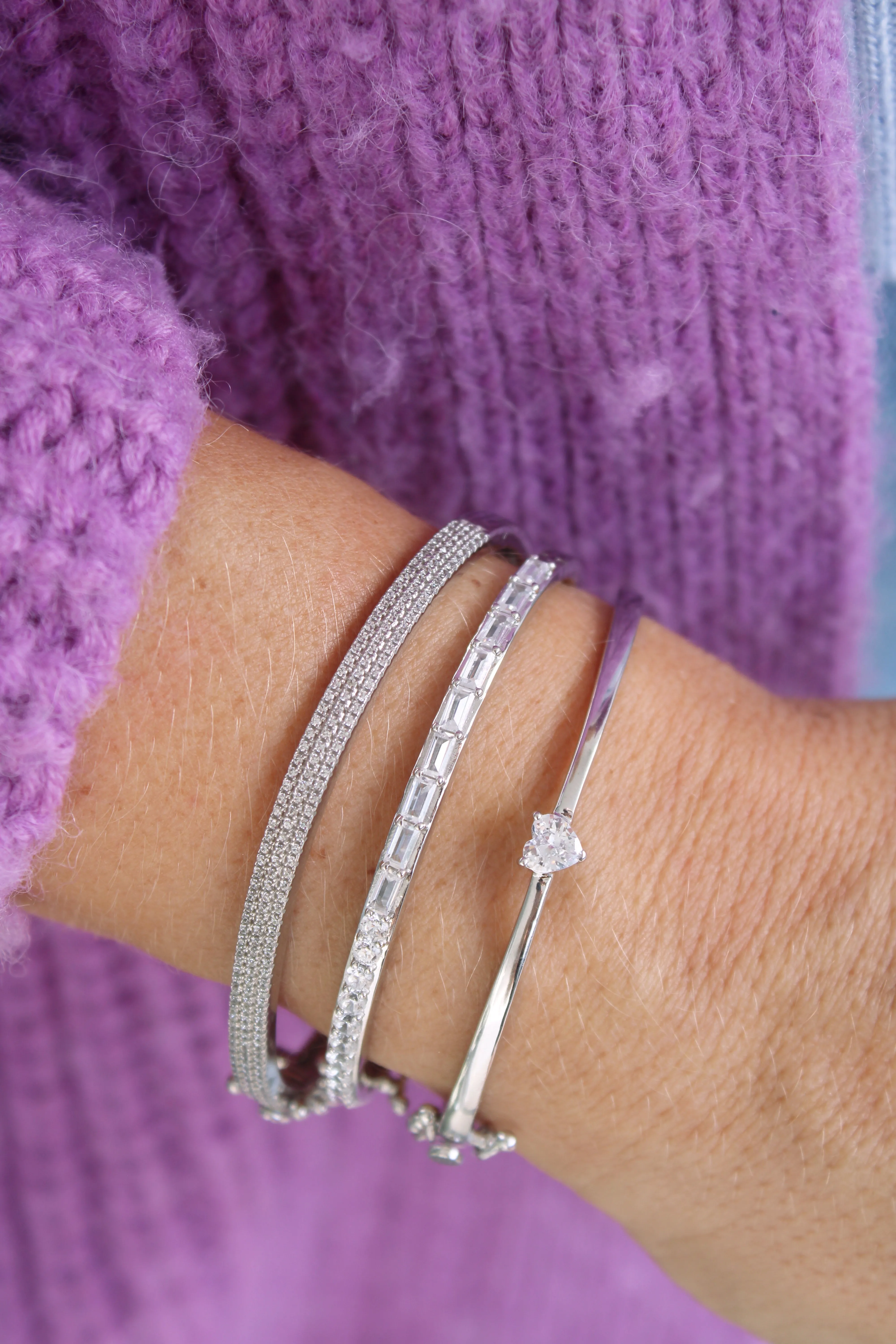 Solid Fancy Shape Bangle