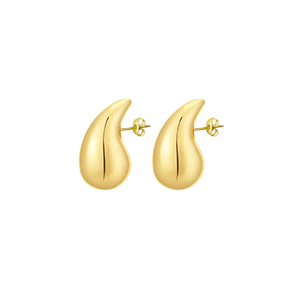 Tear Drop Hoops