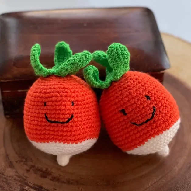 Turnip Crochet Rattle