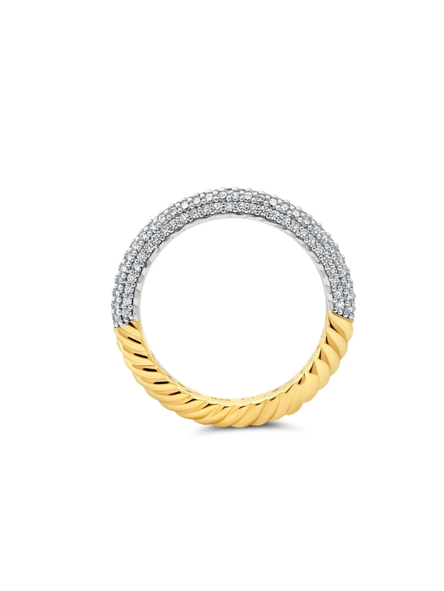 Two Tone Reversible Ring