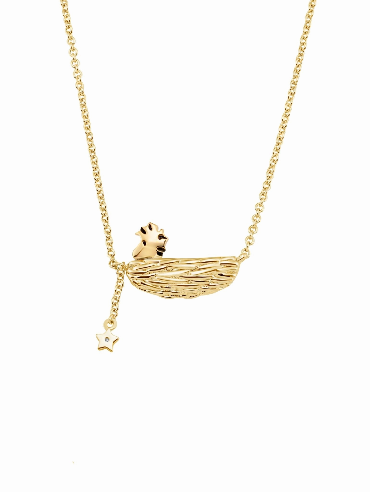 Woodstock's Nest Necklace Finished in 18kt Yellow Gold