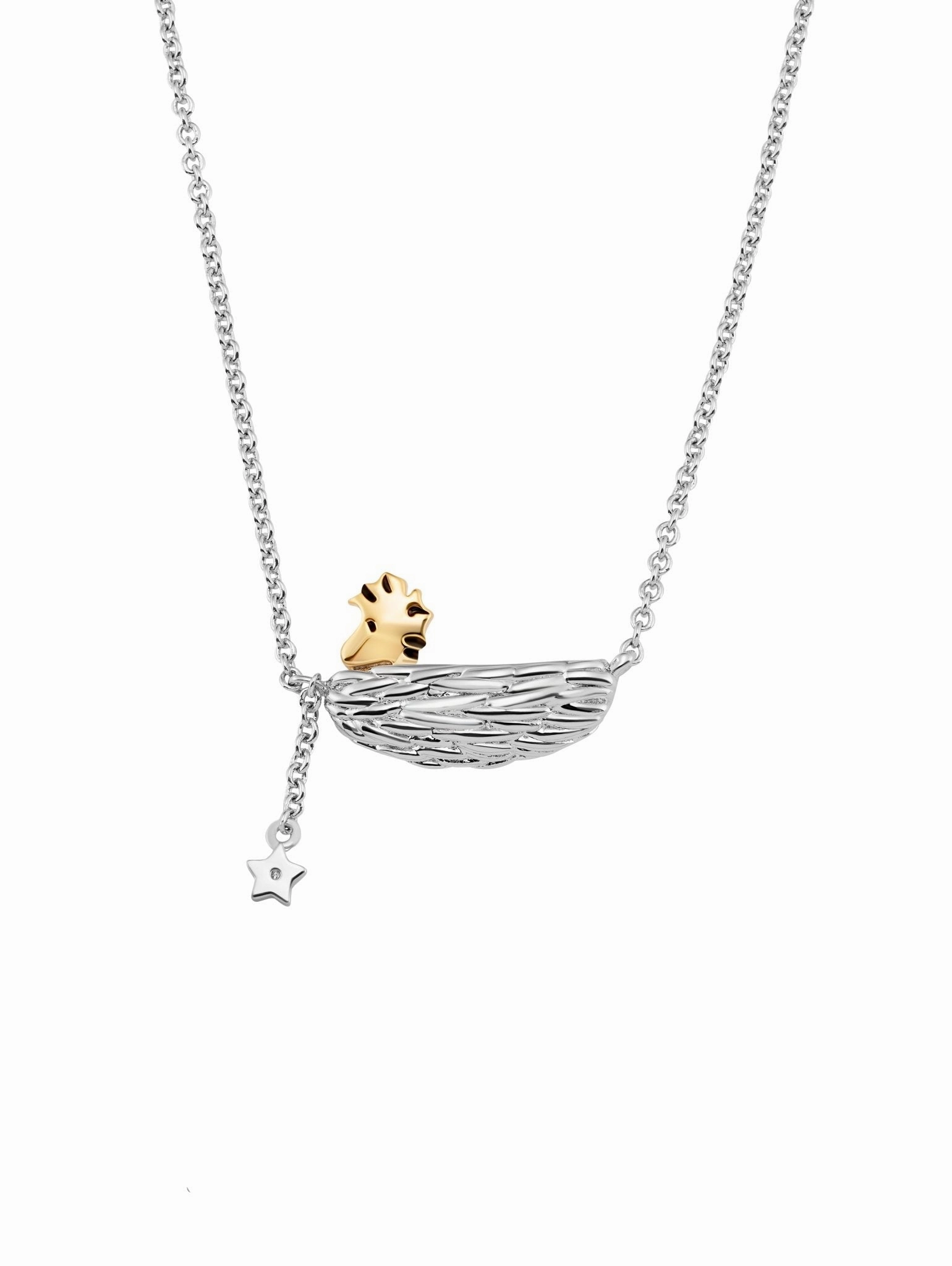 Woodstock's Nest Necklace Finished in Pure Platinum